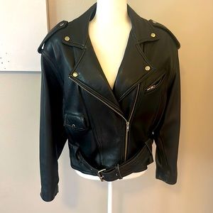 Vintage Wilson’s Leather Moto Jacket